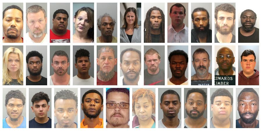 Rewind: September's mug shots